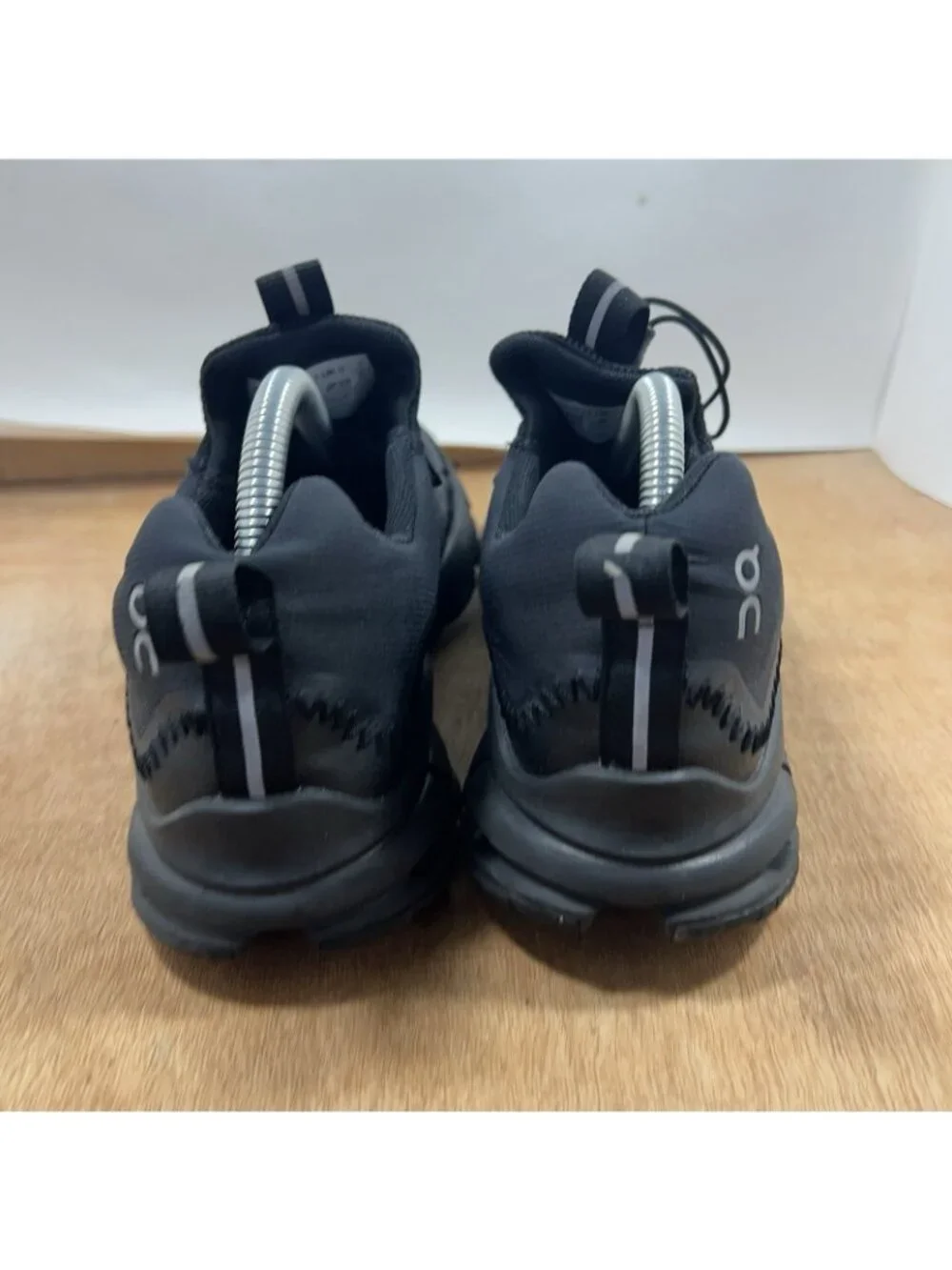 On Running Trainers Womens Size US 11 Cloudaway Triple Black Gym Casual Shoes